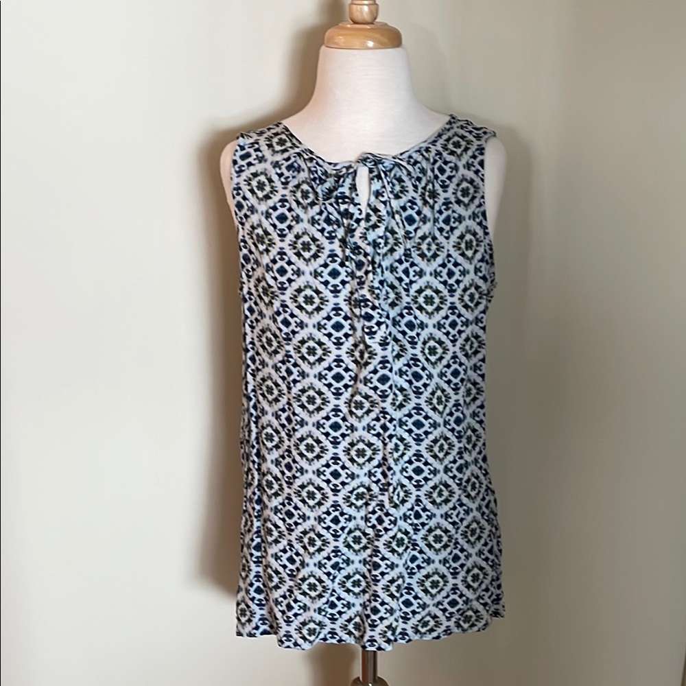 EUC~Women’s Small Crosby Patterned Lightweight Sleeveless Top
